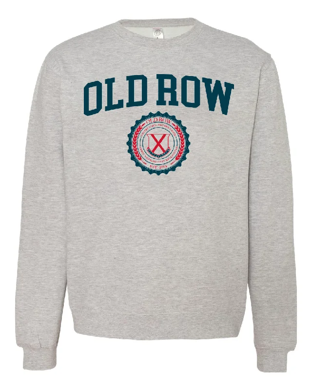 Old Row Collegiate Crest Crewneck