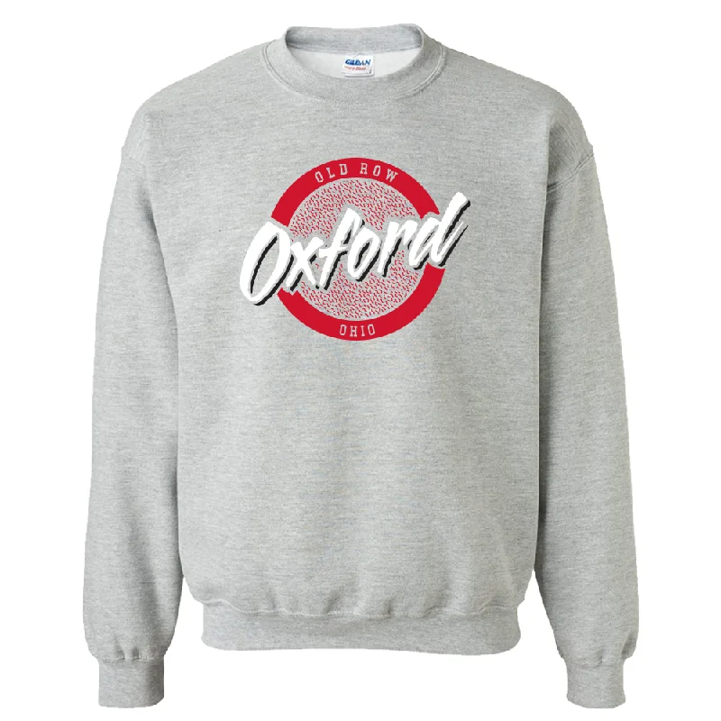 Oxford, Ohio Circle Logo Crewneck Sweatshirt