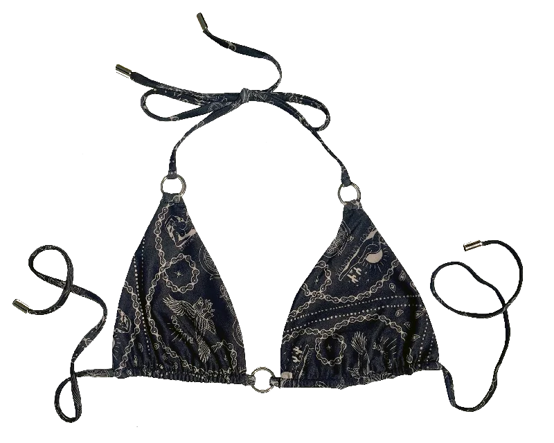 "CALIFORNIA" Bikini Top in GOLD RUSH - 50% OFF